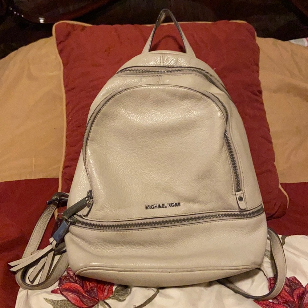 MICHAEL KORS bone RHEA backpack
